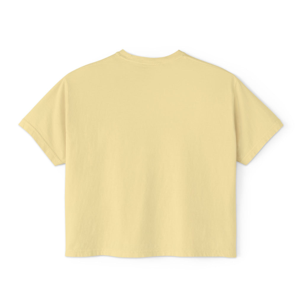 My Book Boyfriend Is So Cute Women’s Boxy Tee — Funny Book Lover T‑Shirt