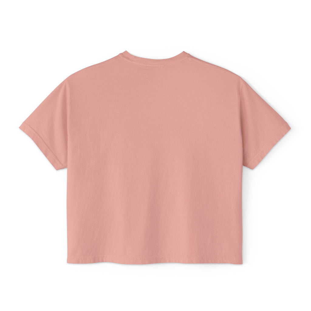 My Book Boyfriend Is So Cute Women’s Boxy Tee — Funny Book Lover T‑Shirt