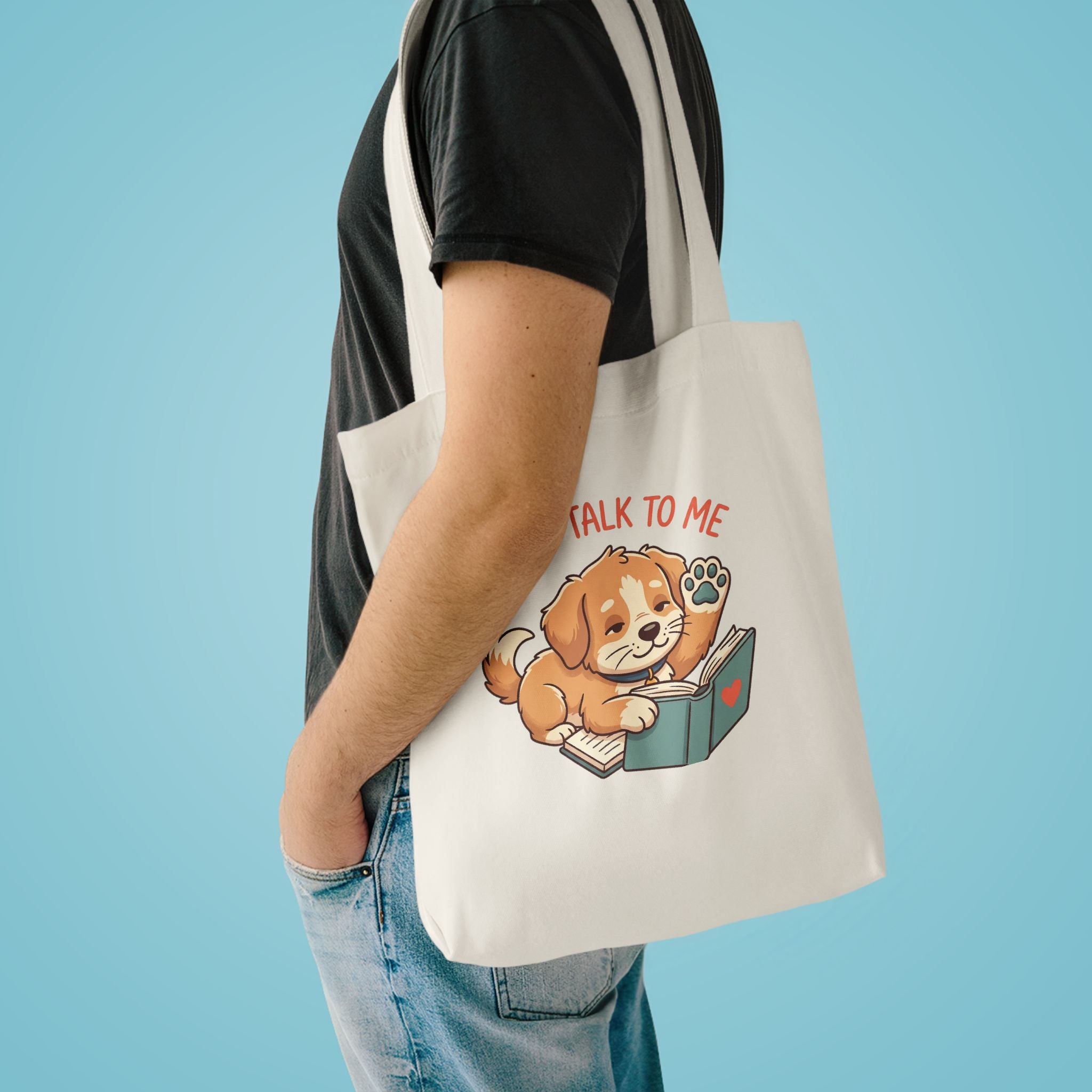 Cute Puppy Tote Bag