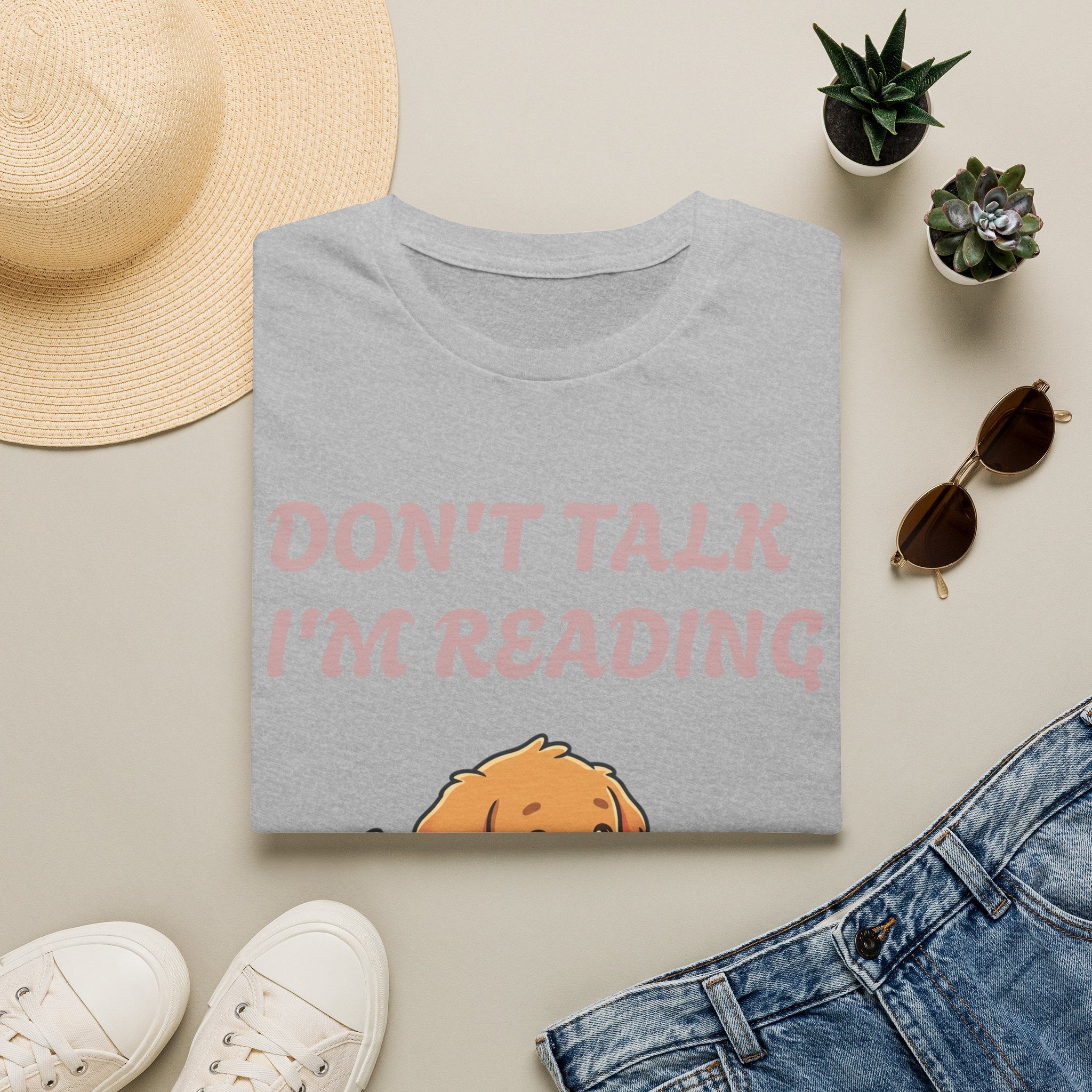 Don't Talk I'm Reading Graphic Tee