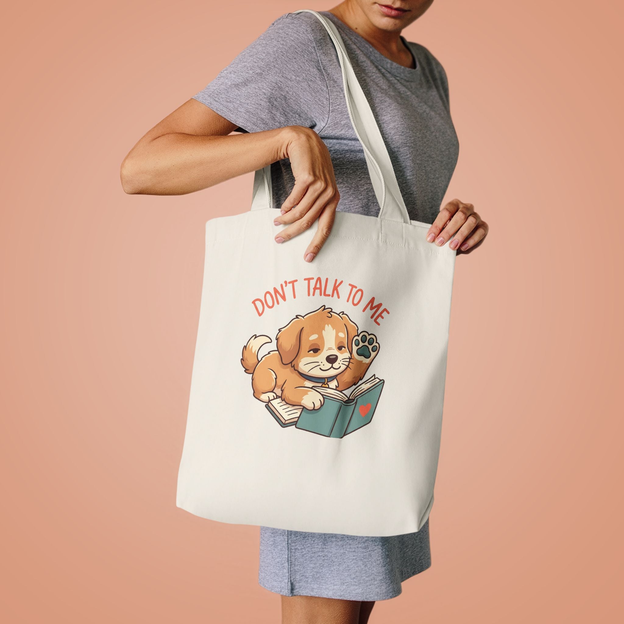 Cute Puppy Tote Bag